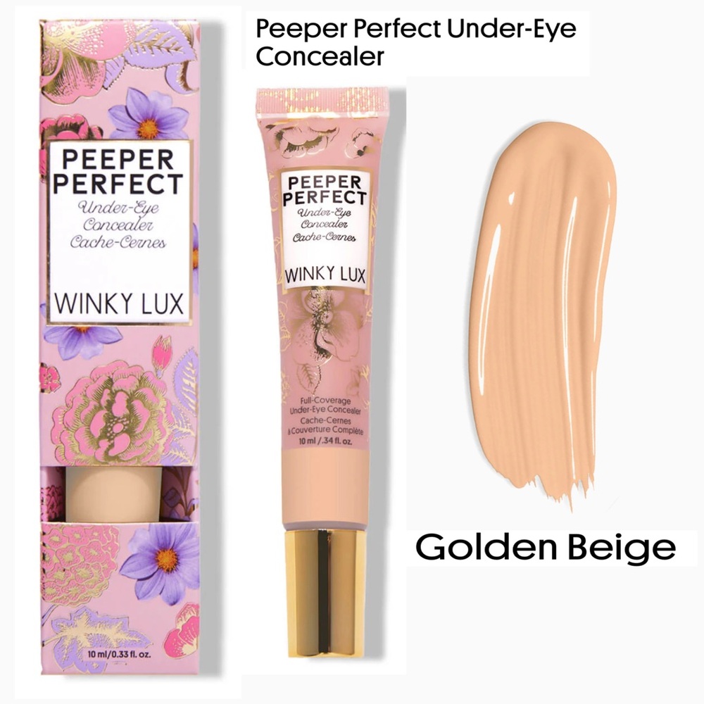 WINKY LUX Peeper Perfect Under-Eye Concealer in Golden Beige